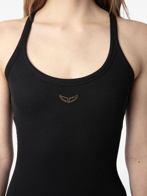 Zadig&Voltaire fine-ribbed midi dress - Black