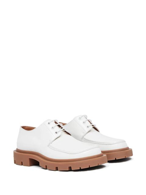 Maison Margiela Ivy leather Derby shoes - White - zdjęcie produktu nr 2