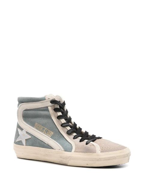 Golden Goose Slide suede sneakers - Blue