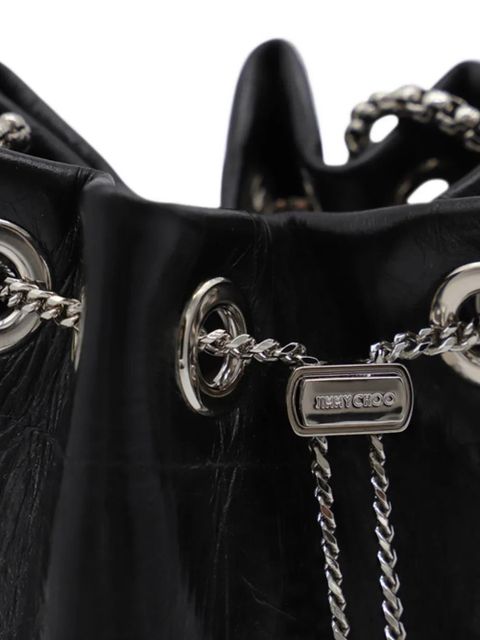 Jimmy Choo Bon Bon ring-top bag - Black