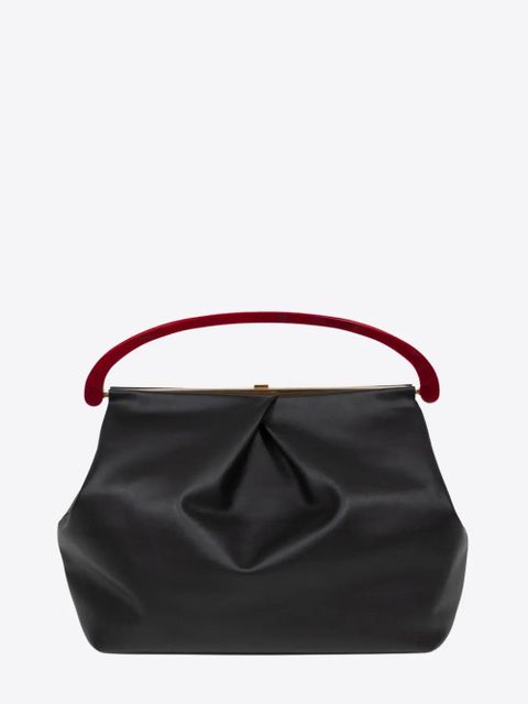 DRIES VAN NOTEN leather top-handle bag - Black - zdjęcie produktu nr 2