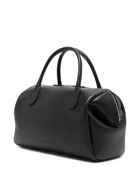 The Row Faye rounded-handles tote bag - Black