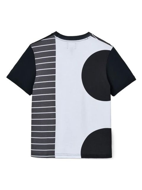 Marc Jacobs patchwork panelled T-shirt - Black