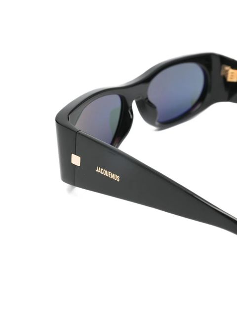 Jacquemus square-frame sunglasses - Black