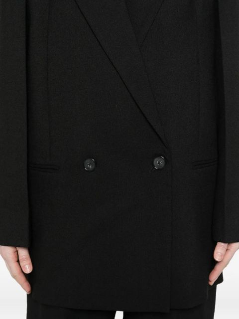 TOTEME double-breasted shield blazer - Black - zdjęcie produktu nr 2