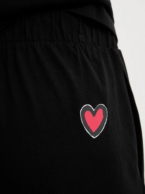 Karl Lagerfeld piżama bawełniana IKON