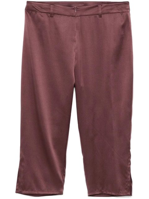 Christopher Esber cropped trousers - Red - zdjęcie produktu nr 1