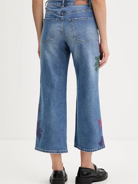 Desigual jeansy BOTANI damskie high waist 25WWDD21