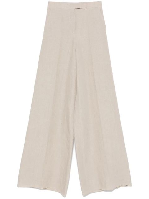 Max Mara Sequoia palazzo trousers - Neutrals - zdjęcie produktu nr 1