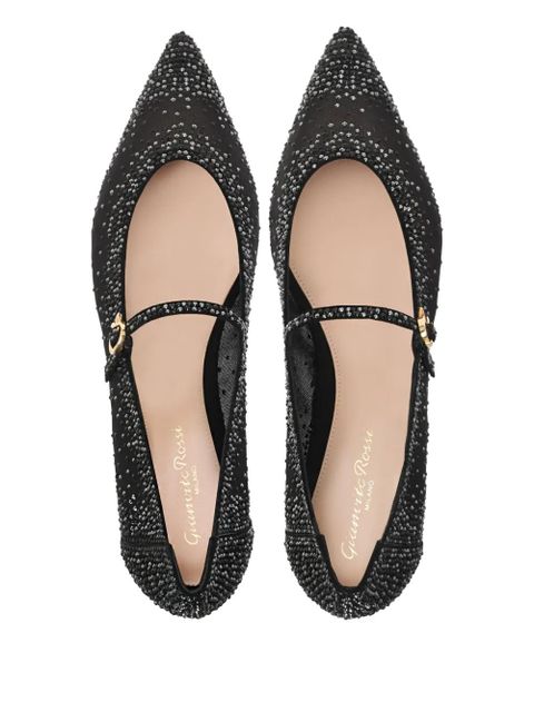 Gianvito Rossi Rania Mary Jane ballet flats - Black - zdjęcie produktu nr 2