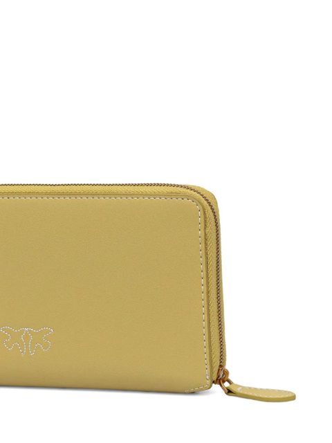 PINKO logo-detail zip-around wallet - Green - zdjęcie produktu nr 2