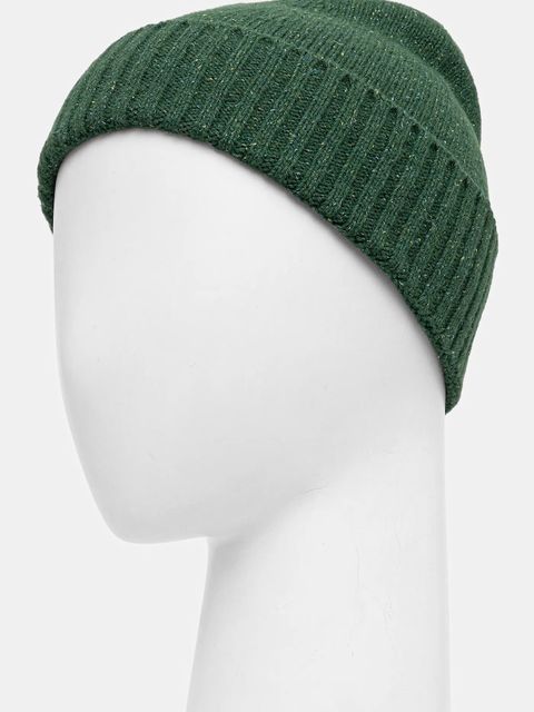 Lacoste czapka z dodatkiem wełny kolor zielony RB5995