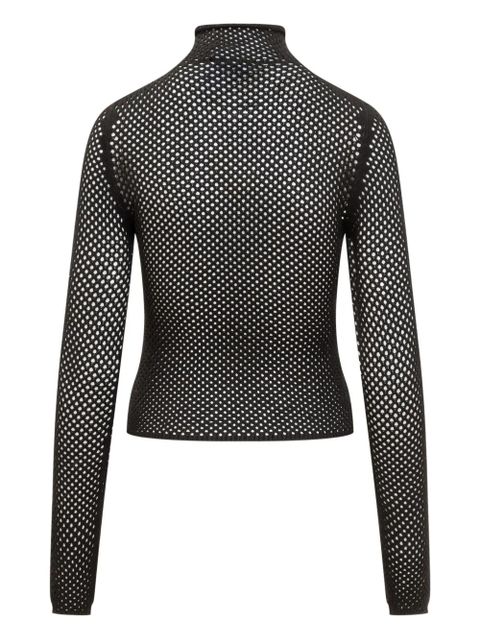 Off-White high-neck top - Black