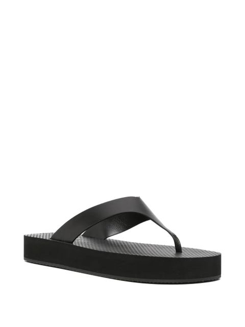 The Row Ginza flatform flip-flops - Black - zdjęcie produktu nr 2