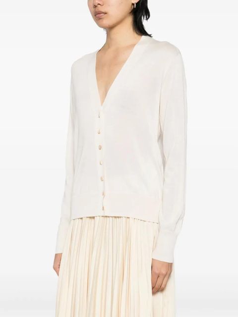 Jil Sander V-neck cardigan - Neutrals