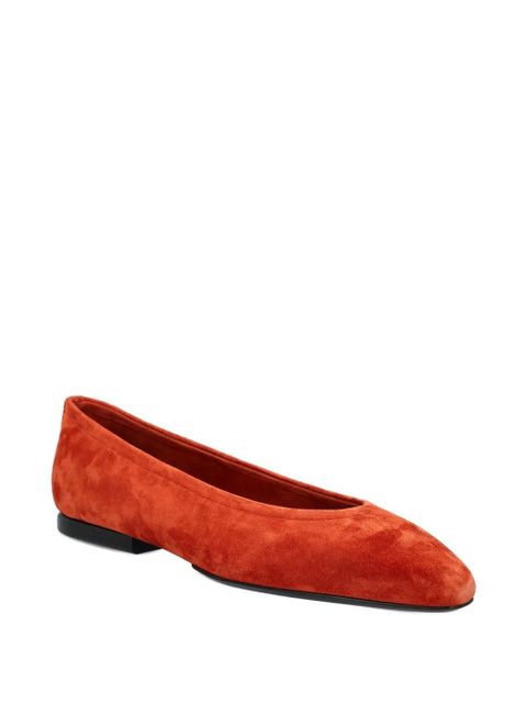 Loro Piana Primula flat pumps - Red