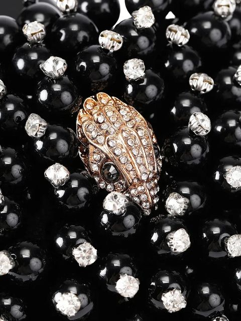 Kurt Geiger London klapki Meena Eagle Bead damskie kolor czarny 5392209999