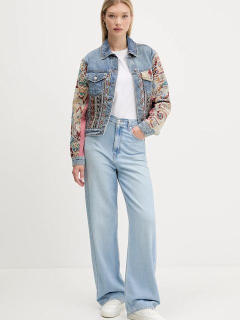 Desigual kurtka jeansowa BOHO - zdjęcie produktu nr 1