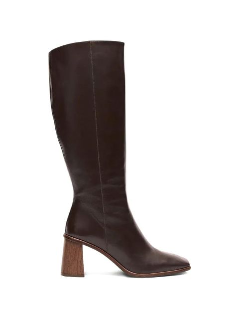 ALOHAS square-toe boots - Brown