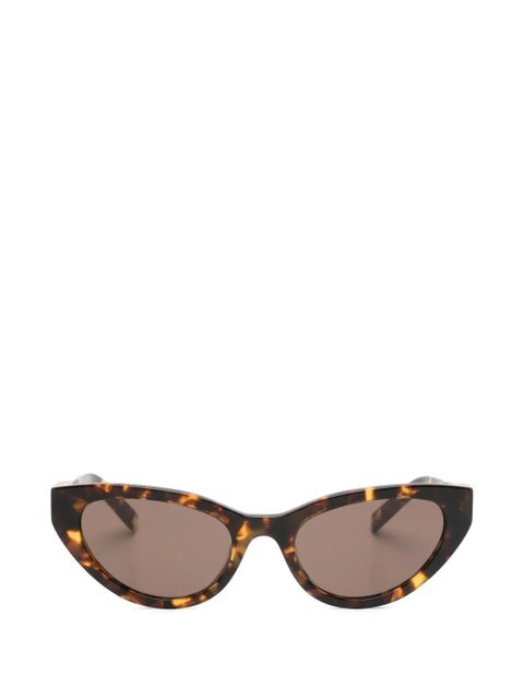 Miu Miu Eyewear tortoiseshell-effect cat-eye sunglasses - Brown - zdjęcie produktu nr 1