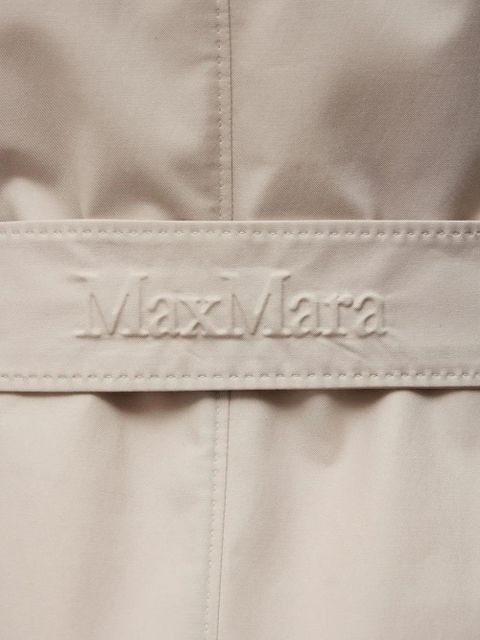 Max Mara buttoned belted coat - Neutrals