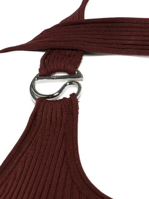 Coperni d-ring top - Brown