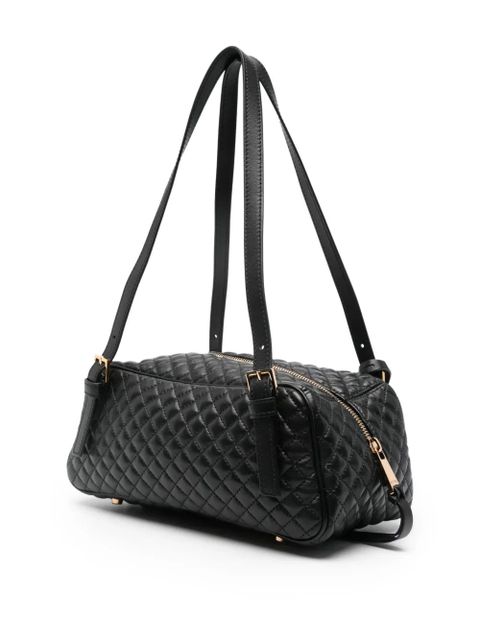 Versace small quilted shoulder bag - Black