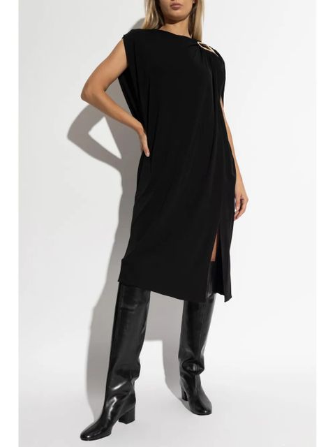 Lanvin sleeveless midi dress - Black