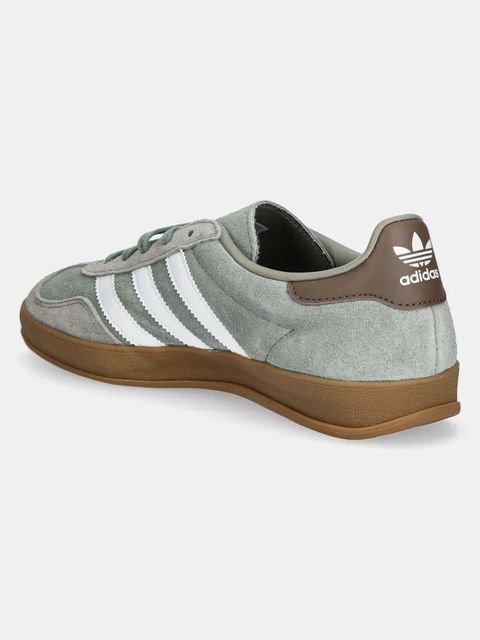 adidas Originals sneakersy zamszowe Gazelle Indoor kolor zielony JI3526 - zdjęcie produktu nr 2