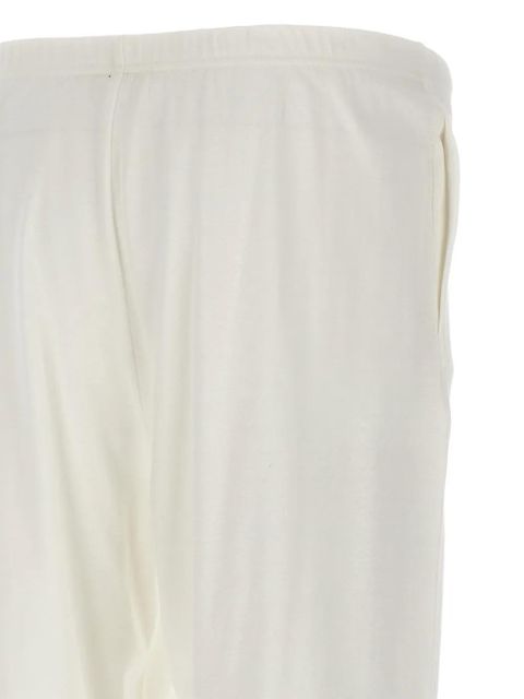 The Row Kohana elasticated-waistband trousers - White