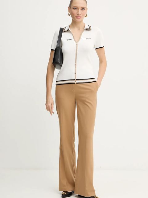 Morgan sweter MTOI damskie kolor biały lekki MTOI - zdjęcie produktu nr 2