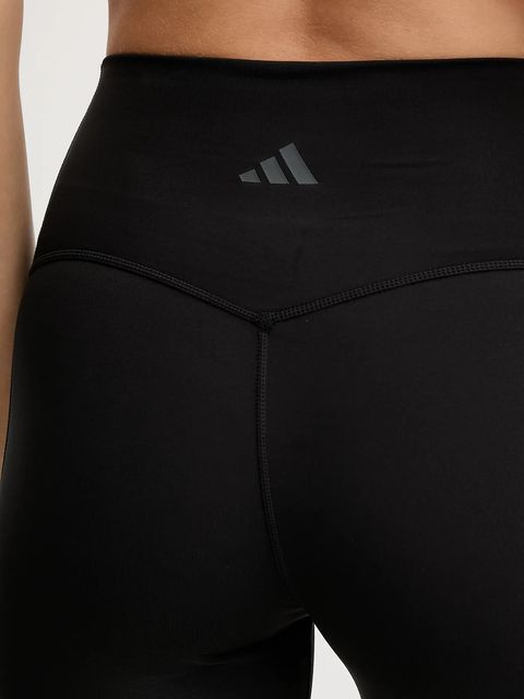 adidas Performance legginsy treningowe damskie kolor czarny gładkie KT3293