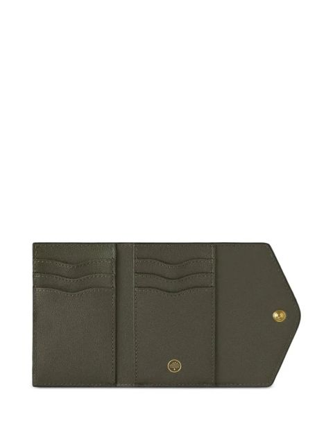 Mulberry Juniper button zip wallet - Green
