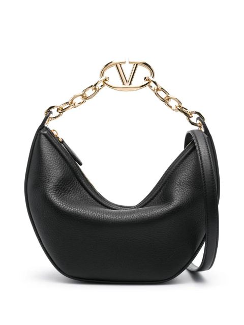 Valentino Garavani small VLogo leather bag - Black - zdjęcie produktu nr 1