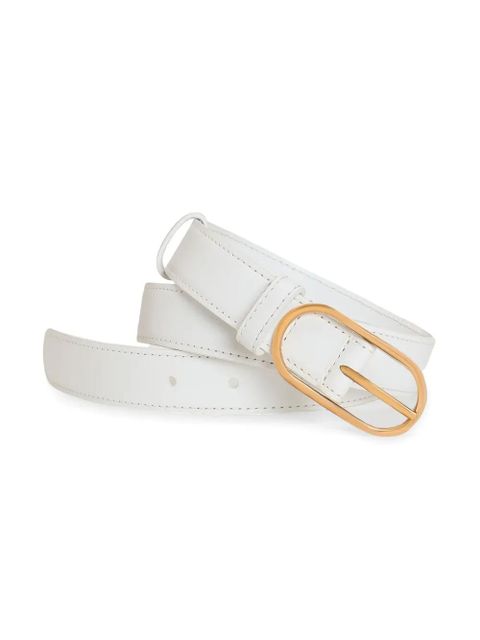 Dolce & Gabbana leather belt - White - zdjęcie produktu nr 2