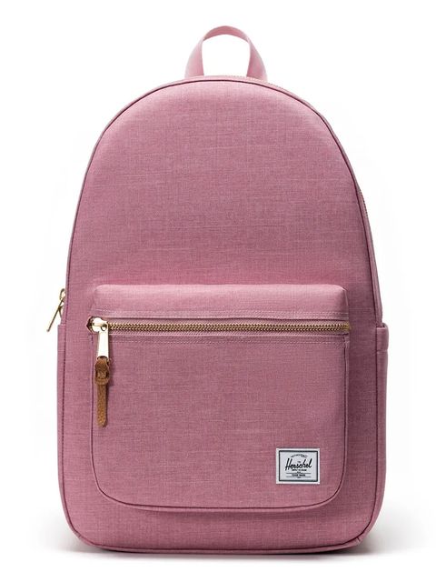 Herschel plecak kolor różowy duży gładki 11407 06570 OS - zdjęcie produktu nr 1