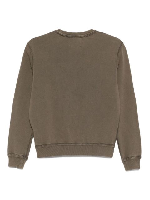 MARANT ÉTOILE Mike logo-detail sweatshirt - Green - zdjęcie produktu nr 2