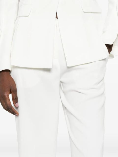 PINKO front-creases straight trousers - White