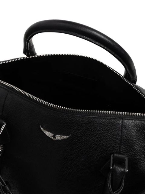 Zadig&Voltaire medium engraved-wings tote bag - Black