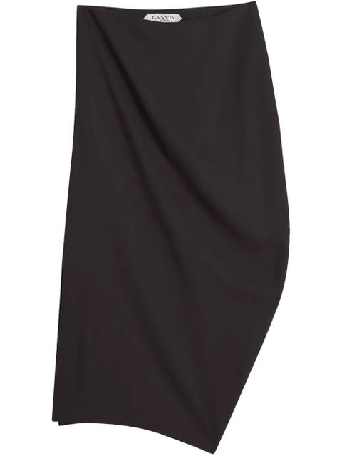 Lanvin asymmetric skirt - Black - zdjęcie produktu nr 1