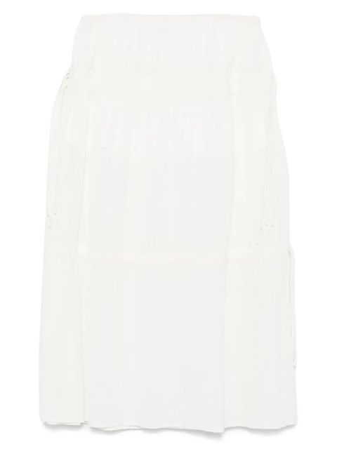 TOTEME organic cotton skirt - White - zdjęcie produktu nr 1
