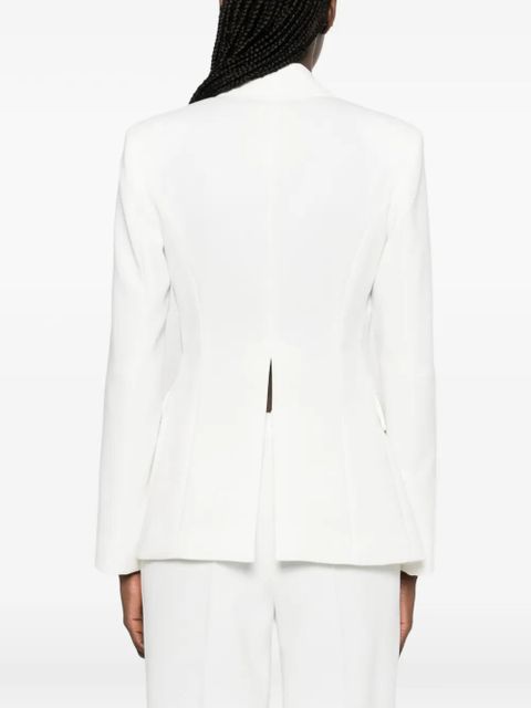 PINKO slits tailored blazer - White