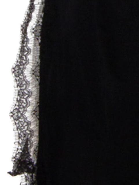 Blumarine long-sleeved lace dress - Black