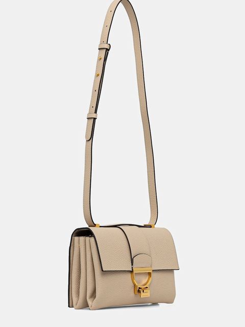 Coccinelle torebka skórzana kolor beżowy E1 MD5 12 07 01