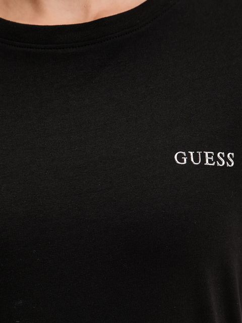 Guess t-shirt NEW COLETTE damski kolor czarny V5BI00 J1314