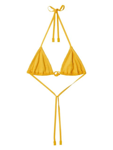 Burberry chain-detail bikini top - Yellow - zdjęcie produktu nr 2