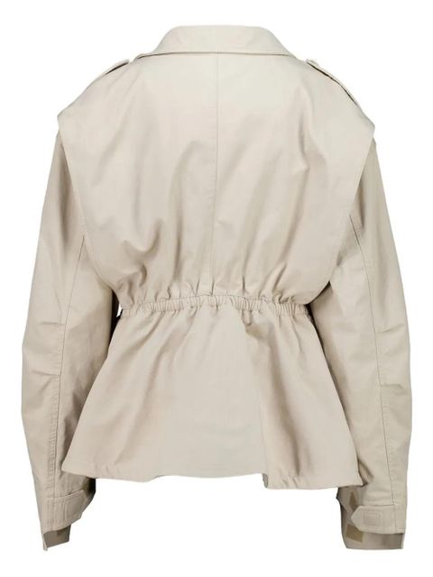 Balenciaga Hourglass pocket parka - Neutrals