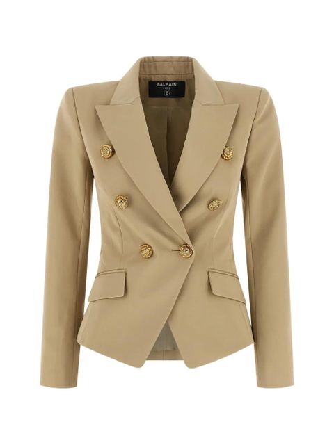 Balmain double-breasted buttoned blazer - Neutrals - zdjęcie produktu nr 1