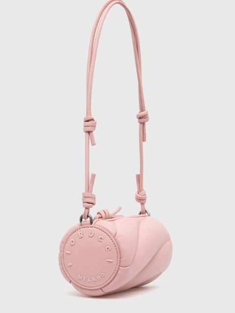 Fiorucci torebka skórzana Baby Pink Leather Mini Mella Bag - zdjęcie produktu nr 1