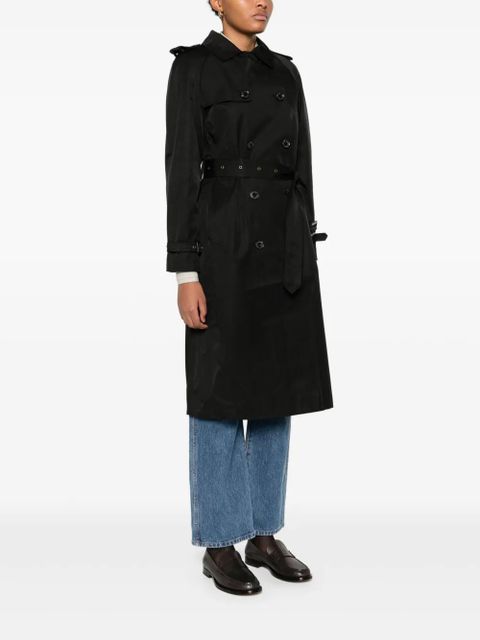 Lauren Ralph Lauren double-breasted trench coat - Black